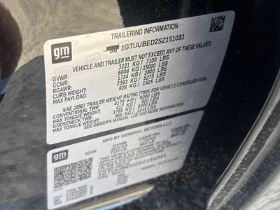 2025 GMC Sierra 1500 SLE
