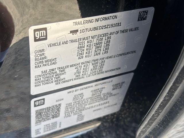 2025 GMC Sierra 1500 SLE