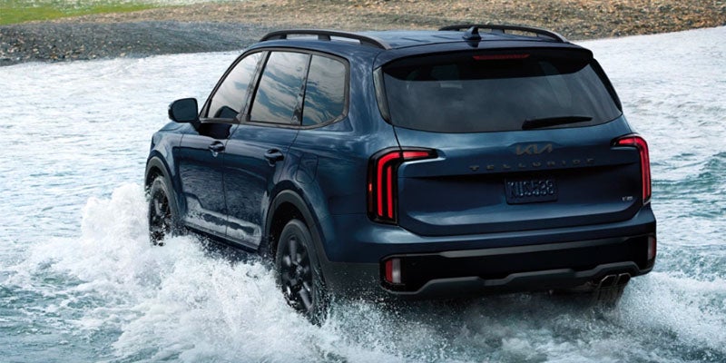 The river fording performance of the 2025 Kia Telluride in Batesville, AR